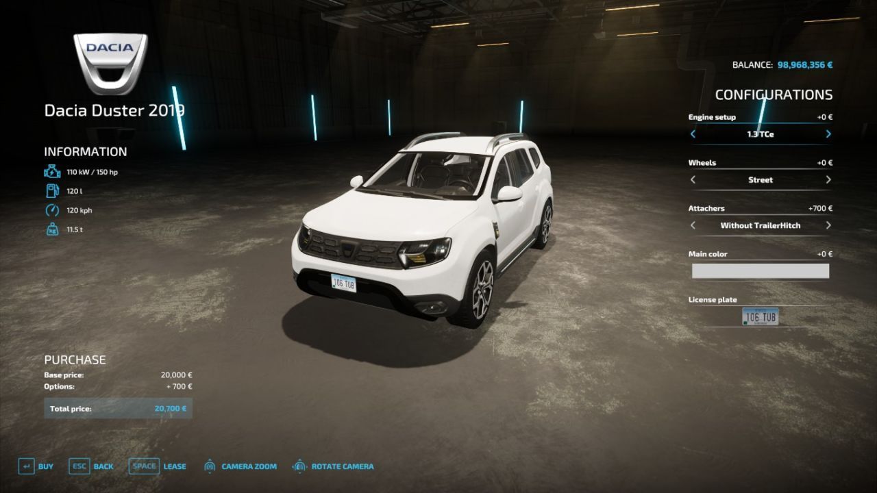 Dacia Duster 2019