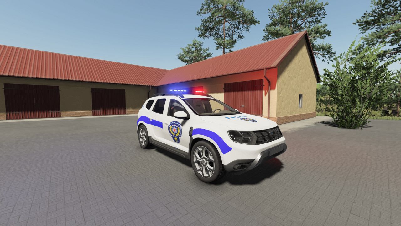 Dacia Duster Polizei