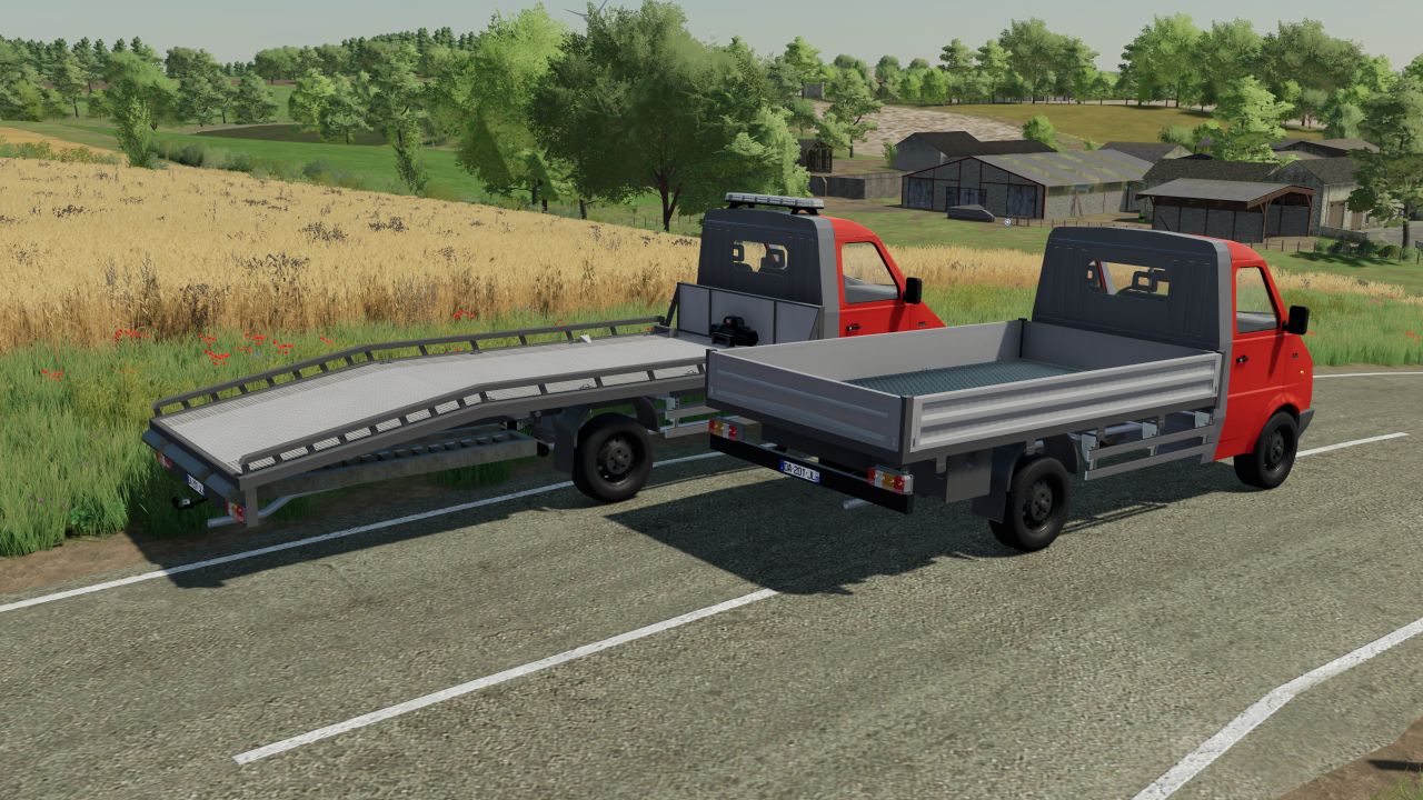 Daewoo Lublin Cargo / Tow truck FS22 - KingMods