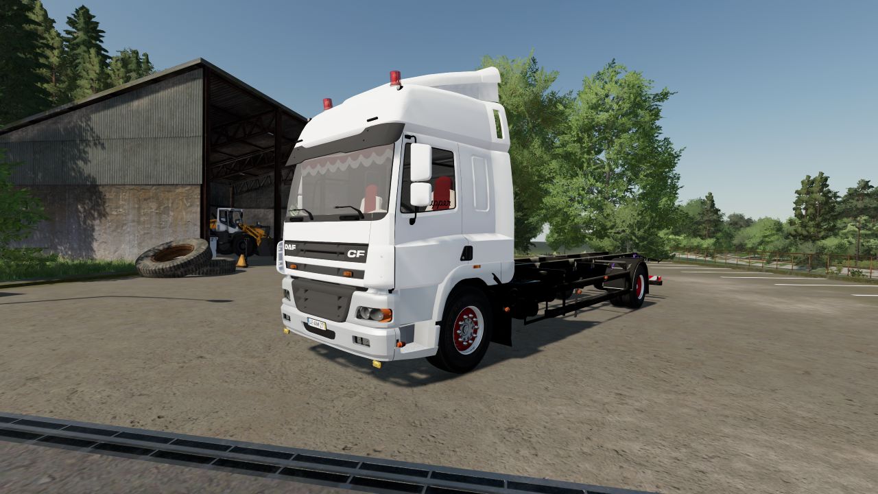 DAF CF with trailer