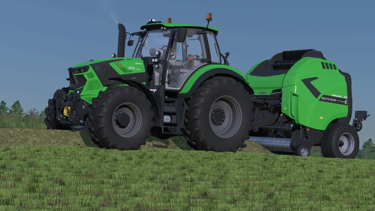 Presses à Balles Deutz Fahr Fs22 Kingmods 7094