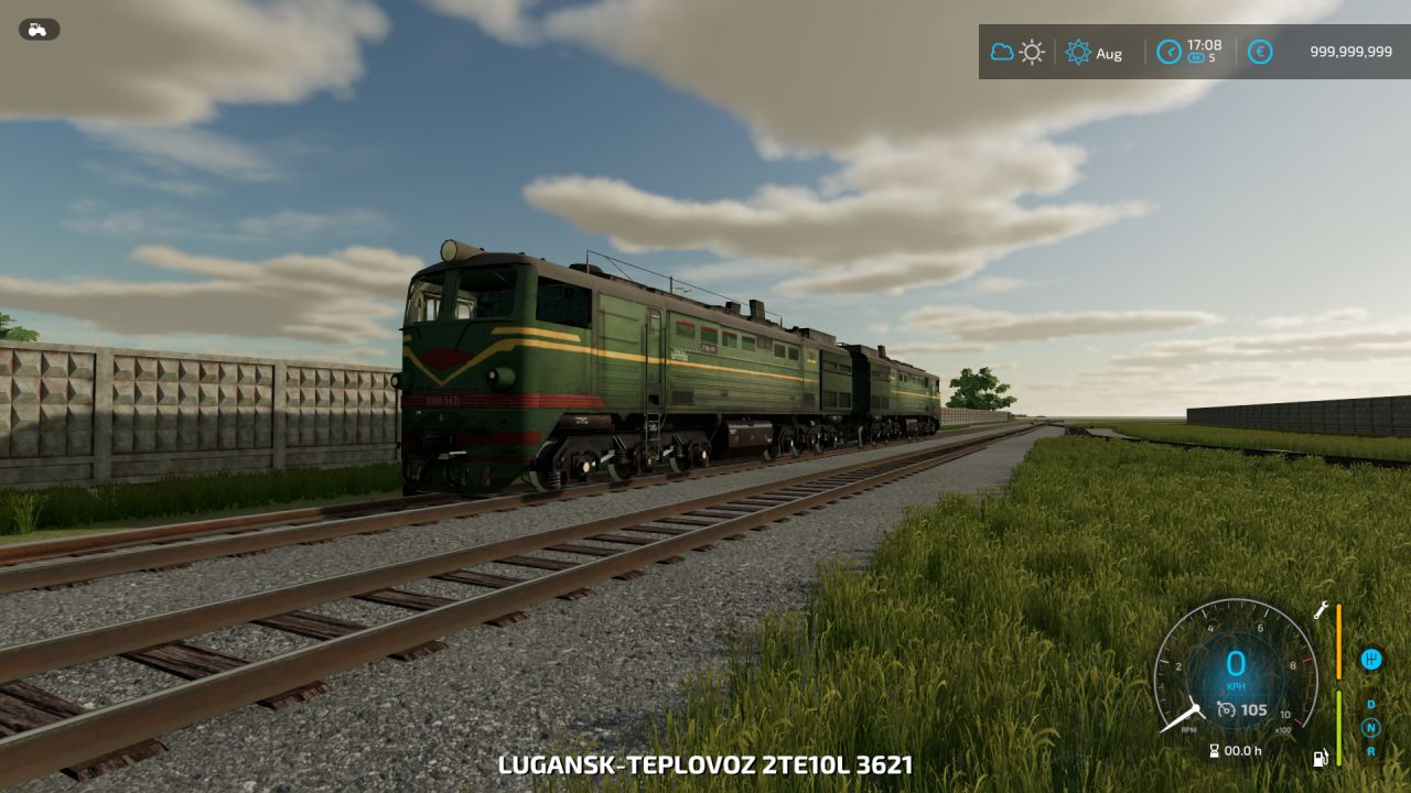 Locomotive diesel dello stabilimento di Lugansk