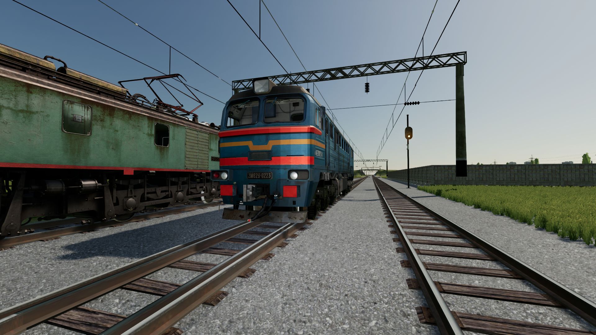 Locomotivas diesel da fábrica de Lugansk