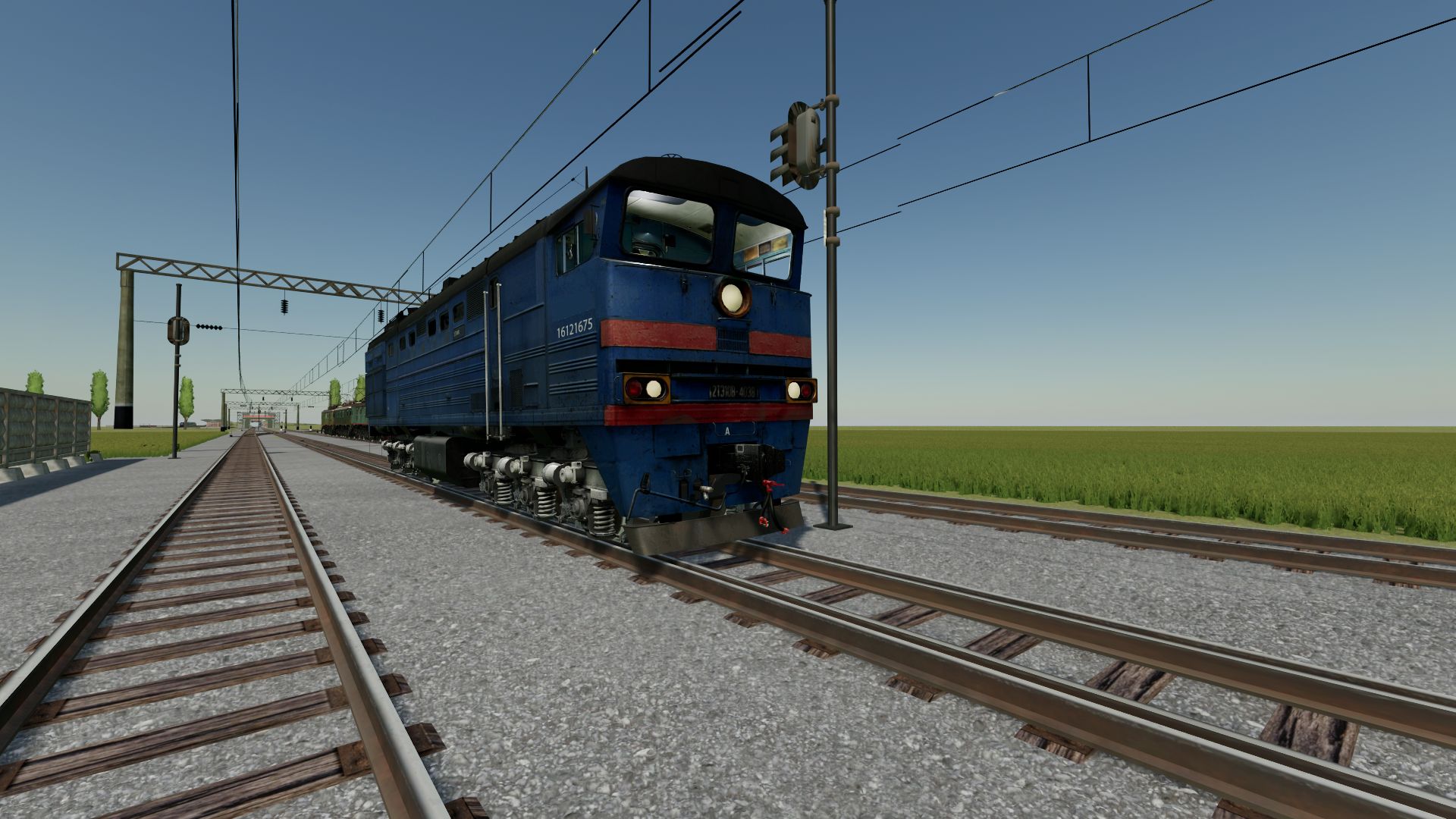 Locomotives diesel de l'usine de Lougansk