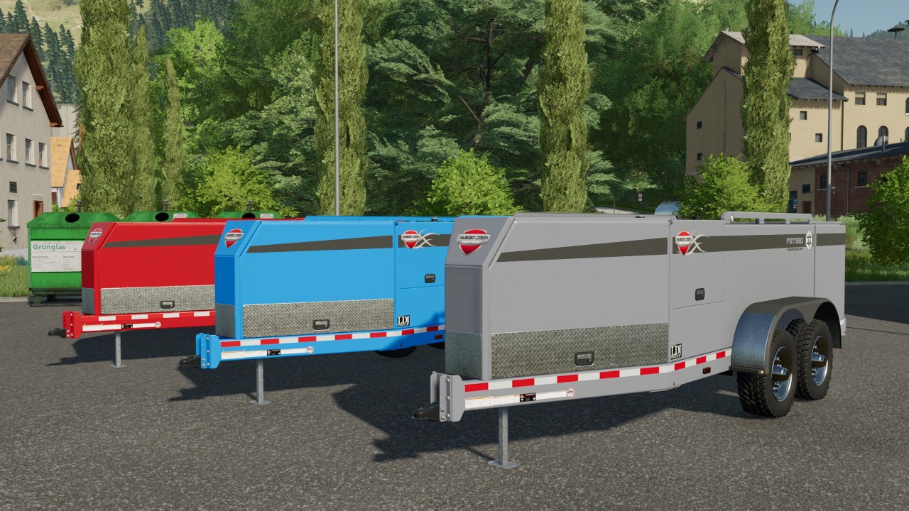 Diesel trailer with more capacity