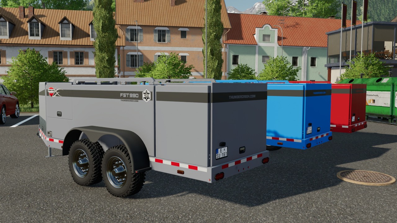 Diesel trailer with more capacity FS22 - KingMods