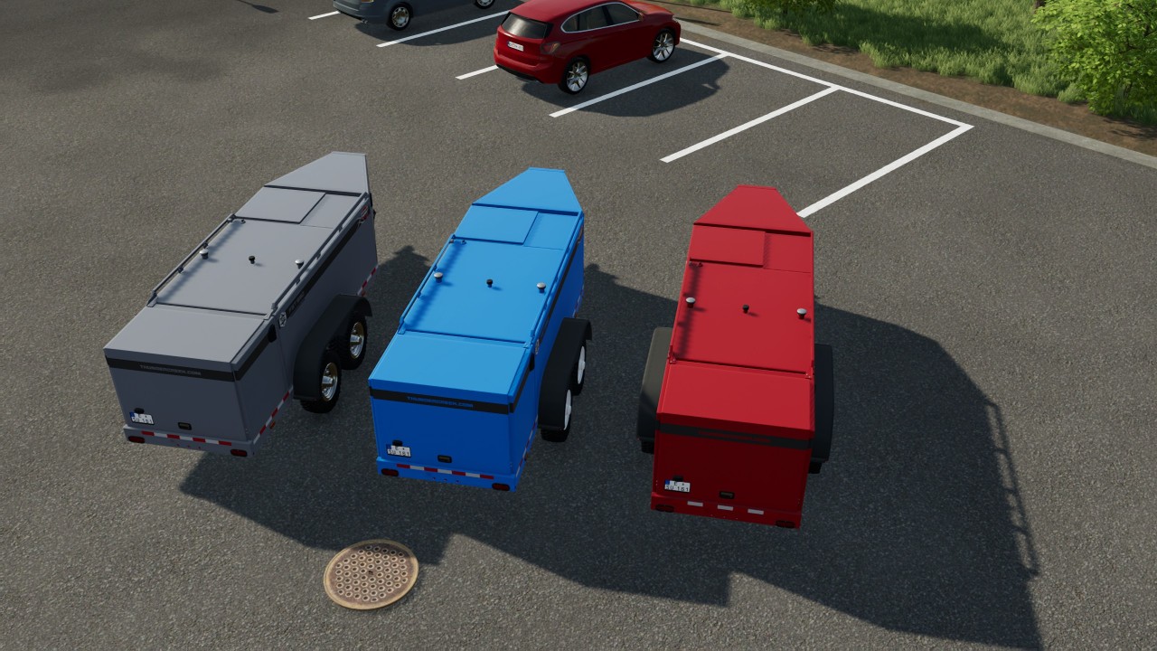 Diesel trailer with more capacity FS22 - KingMods