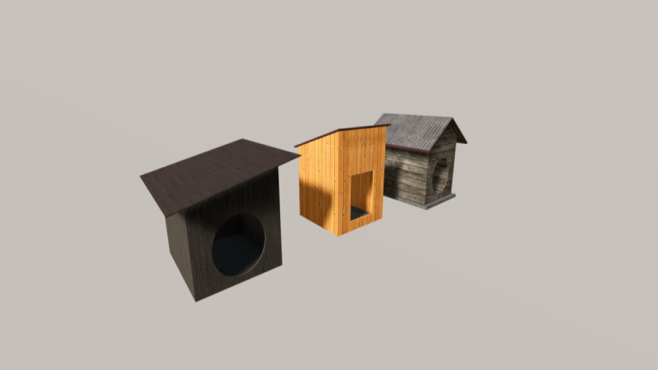 Dog Houses (Prefab)