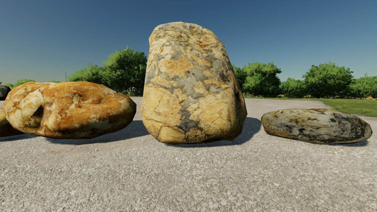 Dynamische Crushable Rocks