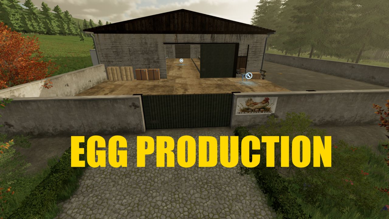 Producción de huevos