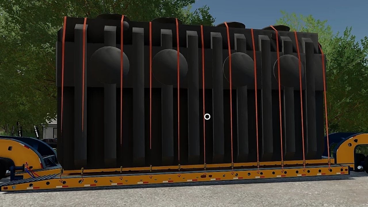 Electrical Transformer Transport Heavy Loads