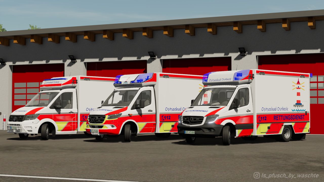 Fahrtec-RTW Rettungsdienst Ostbeck Skin