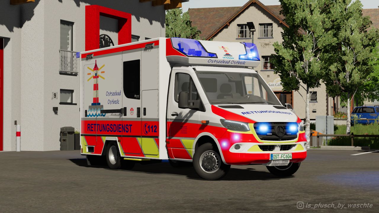 Fahrtec-RTW Rettungsdienst Ostbeck Skin