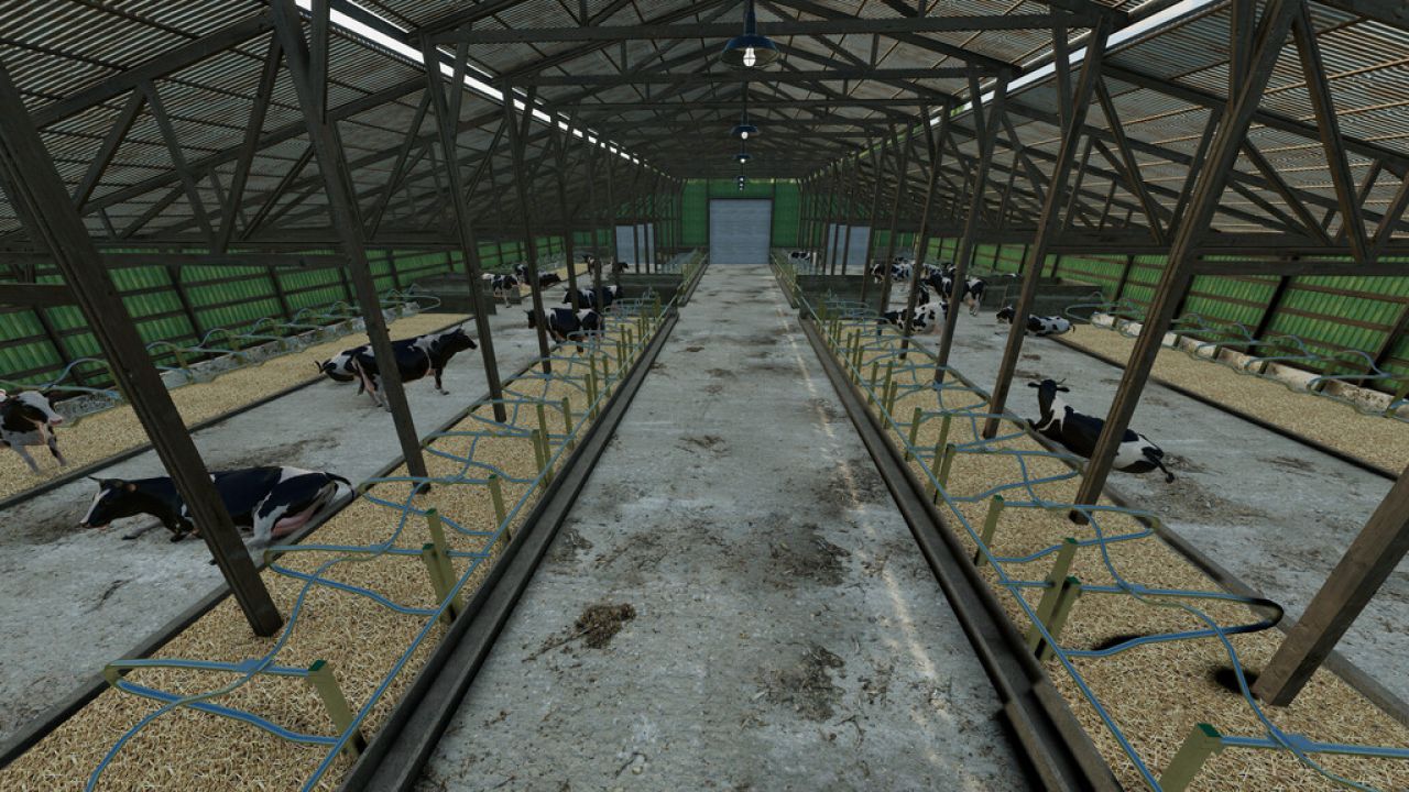 Étables à vaches de la ferme