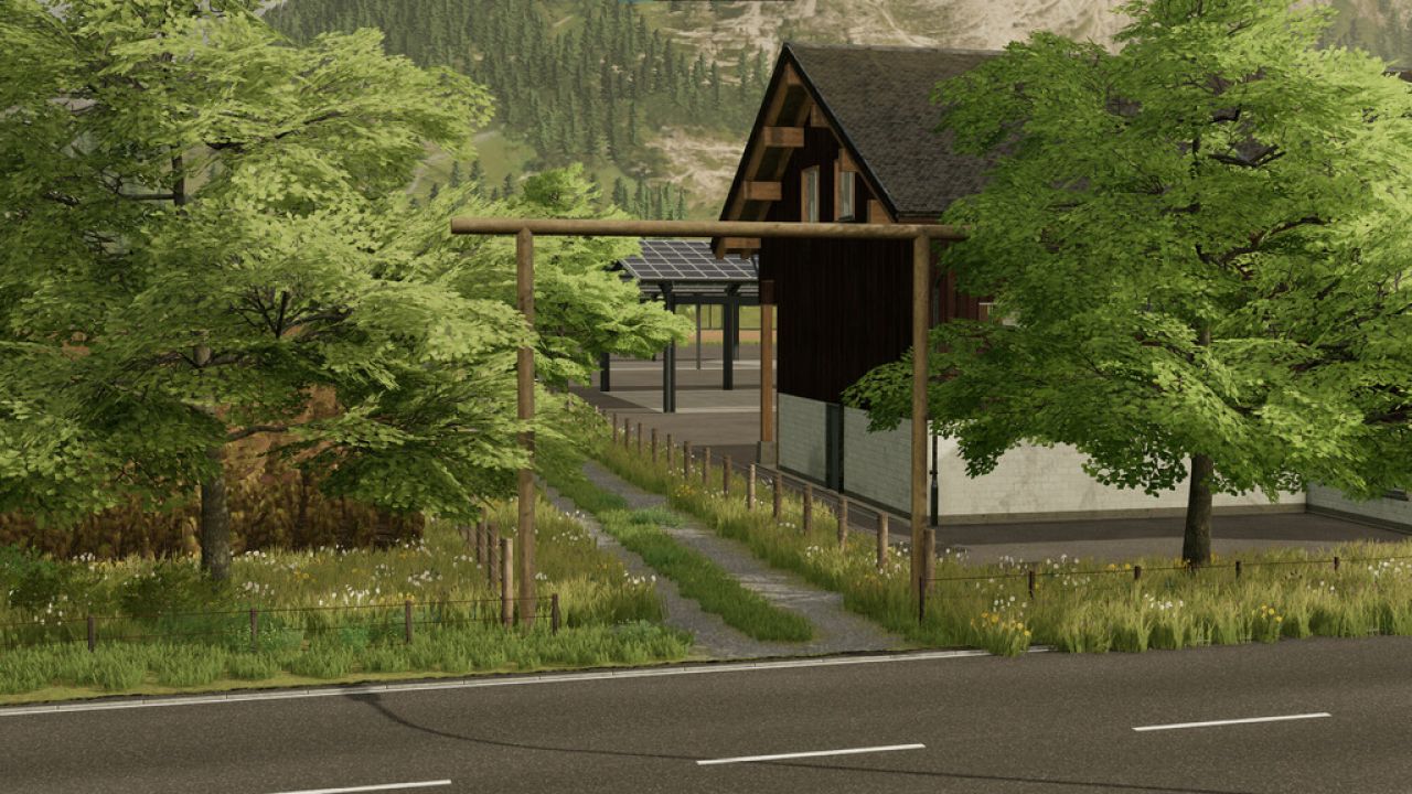 Farm Entrance Decoration FS22 - KingMods