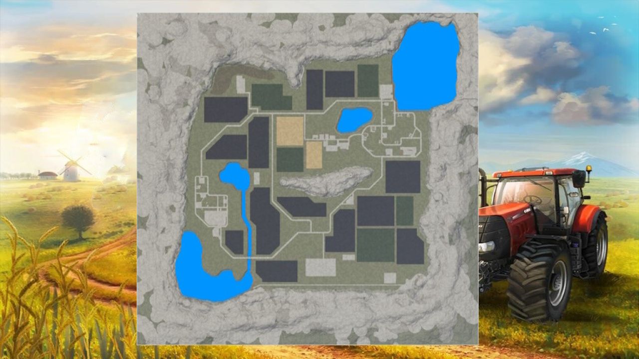 Farming Simulator 14 Rebuilt Map
