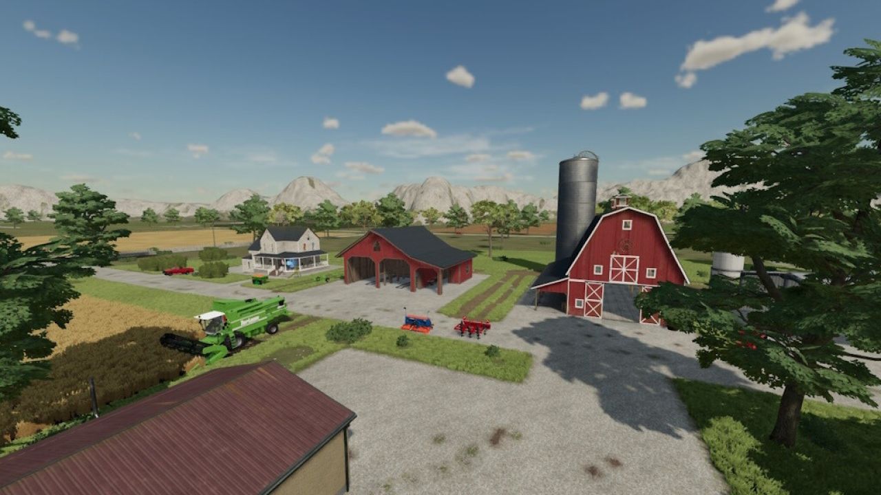 Farming Simulator 14 Rebuilt Map