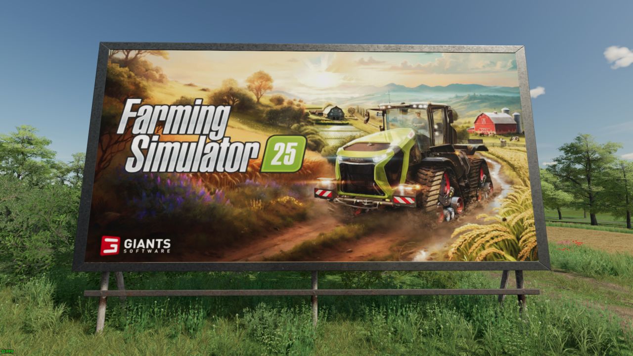 “Farming Simulator 25” billboard