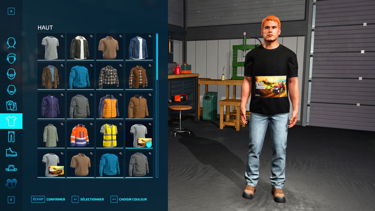 Farming Simulator 25 Roupas