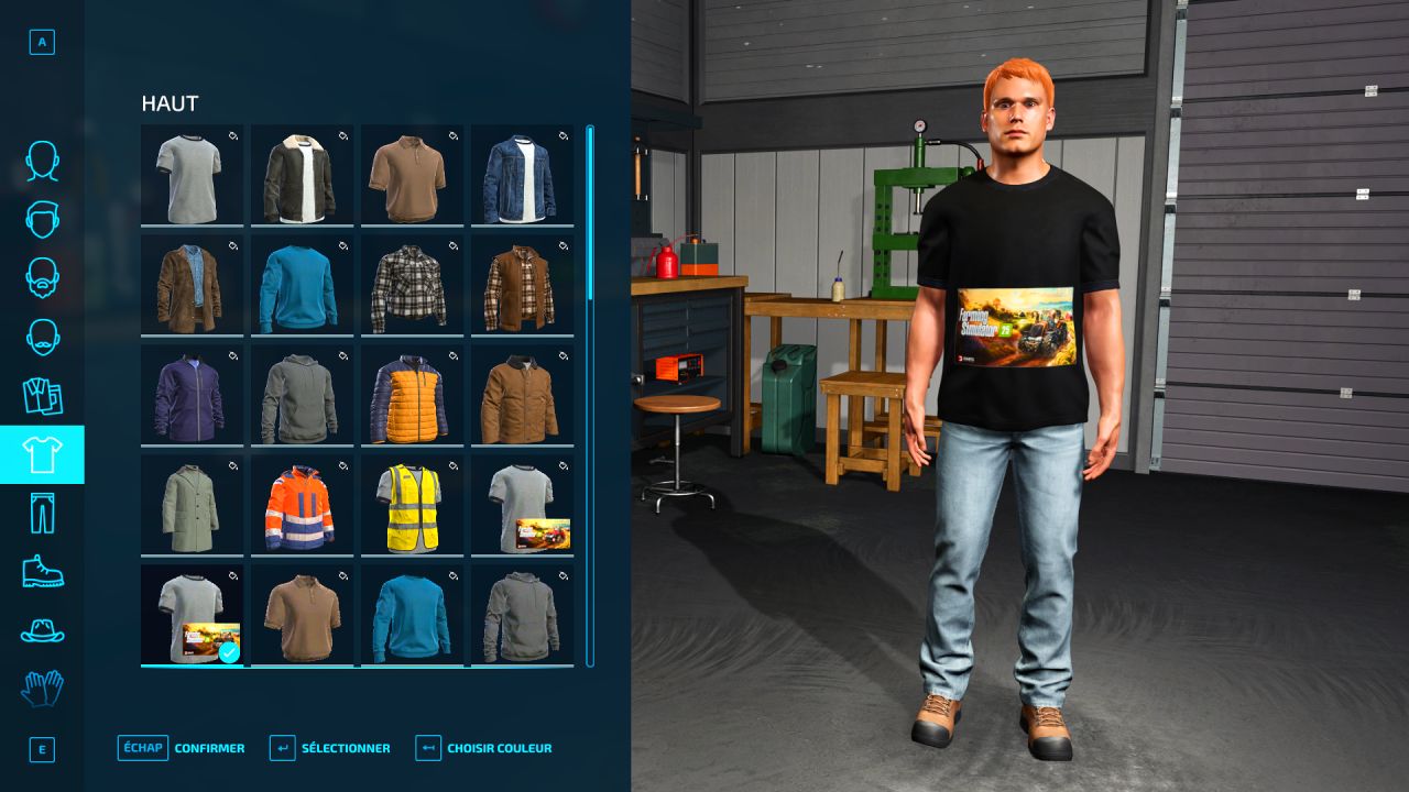 Vêtements Farming Simulator 25