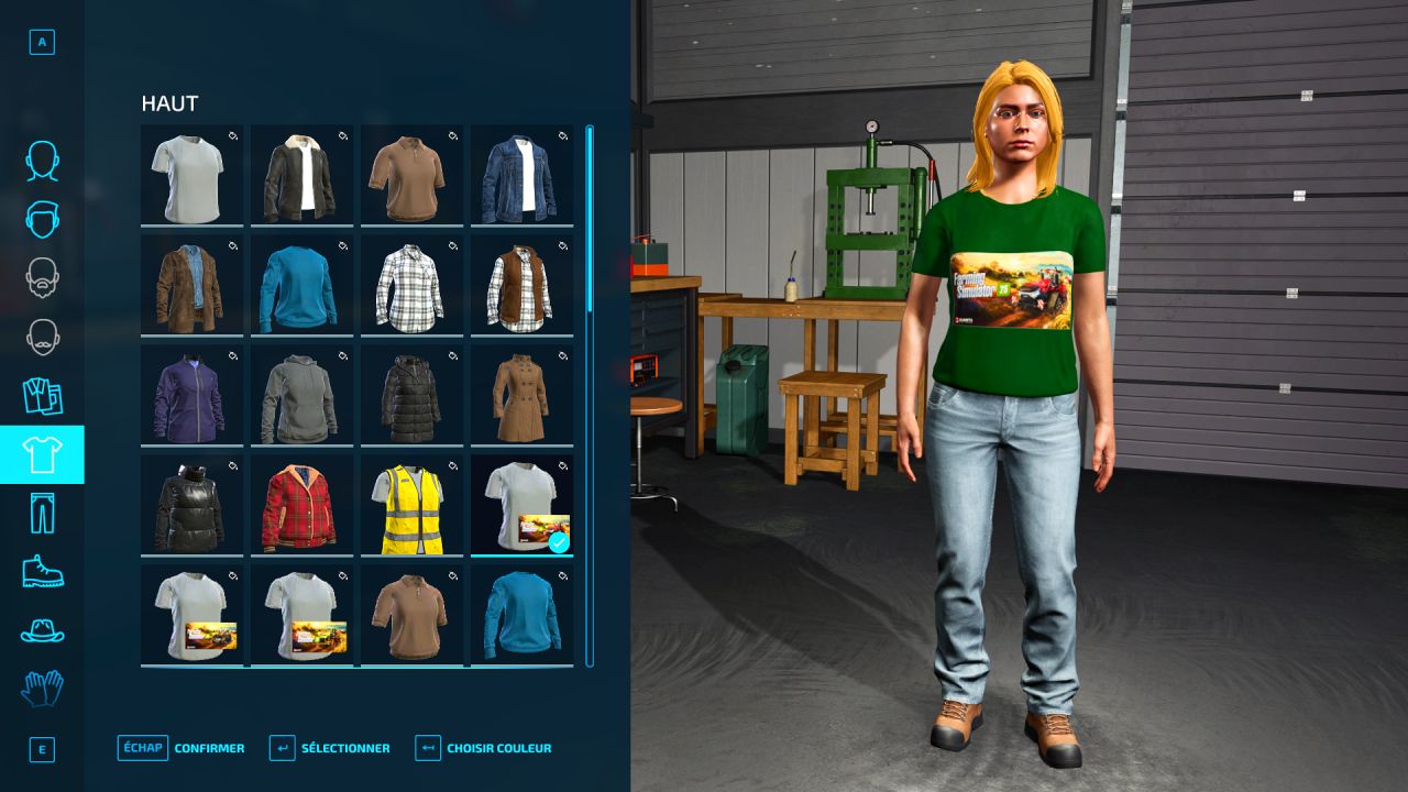 Farming Simulator 25 Abbigliamento