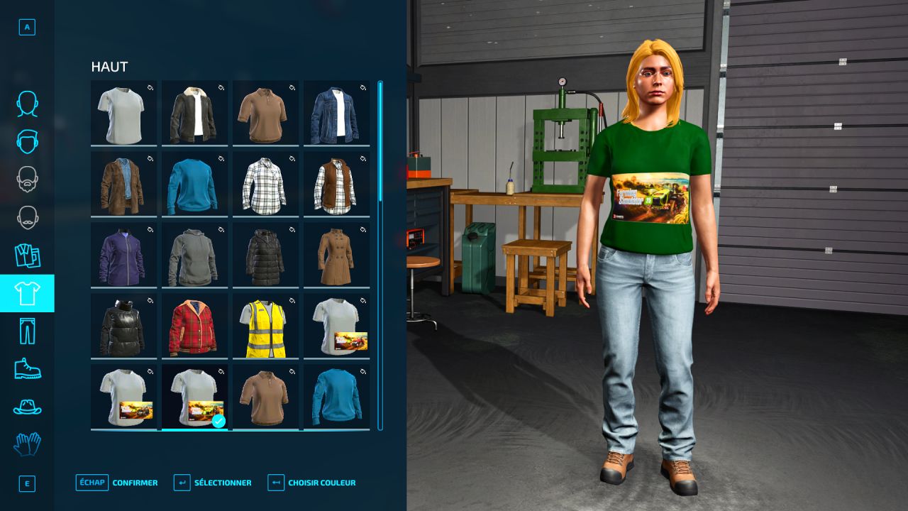 Vêtements Farming Simulator 25