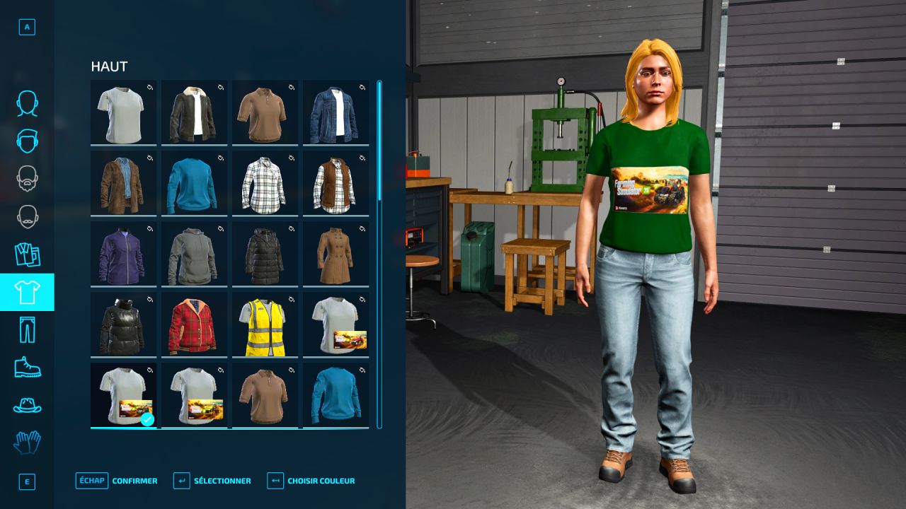 Farming Simulator 25 Abbigliamento