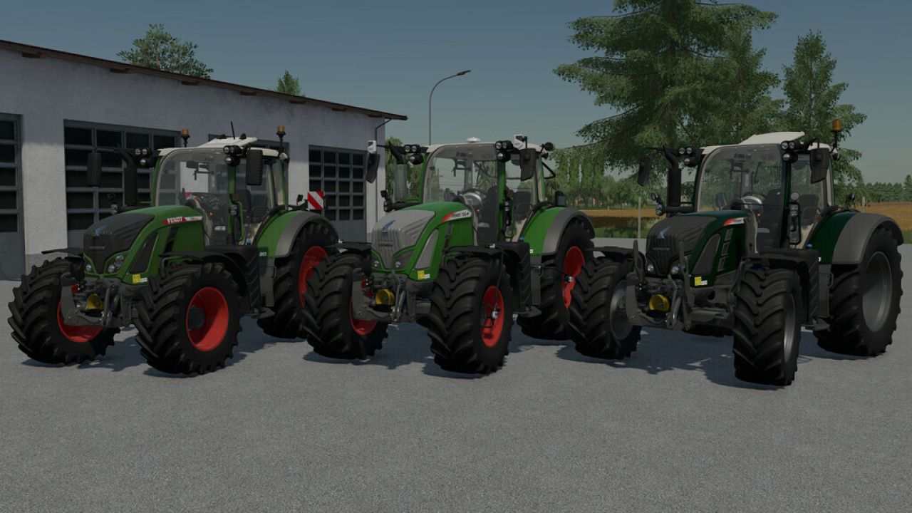 Fendt 700 Vario Series (XML Edit)