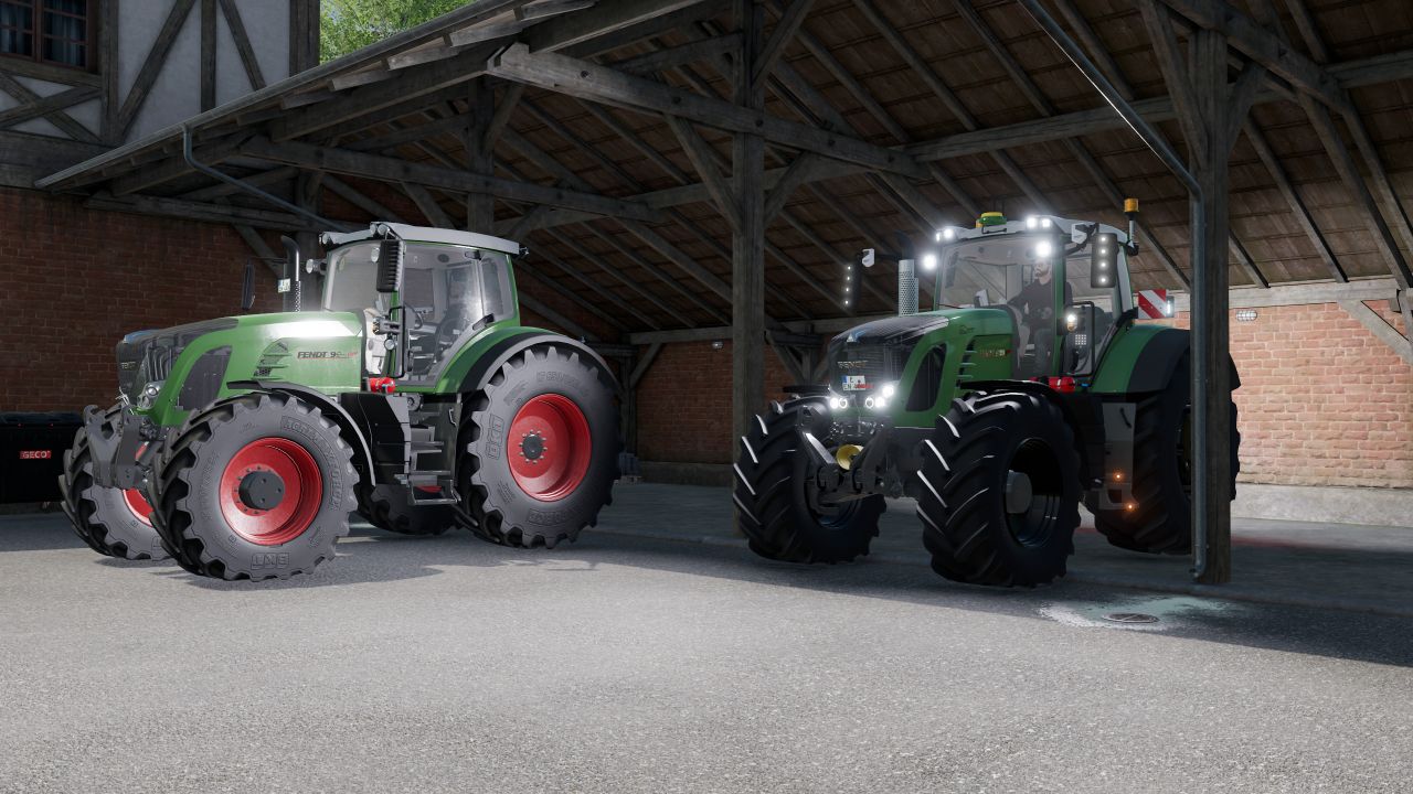 Fendt 900 SCR DBL + G5 DBL + Wienhoff Saugarm