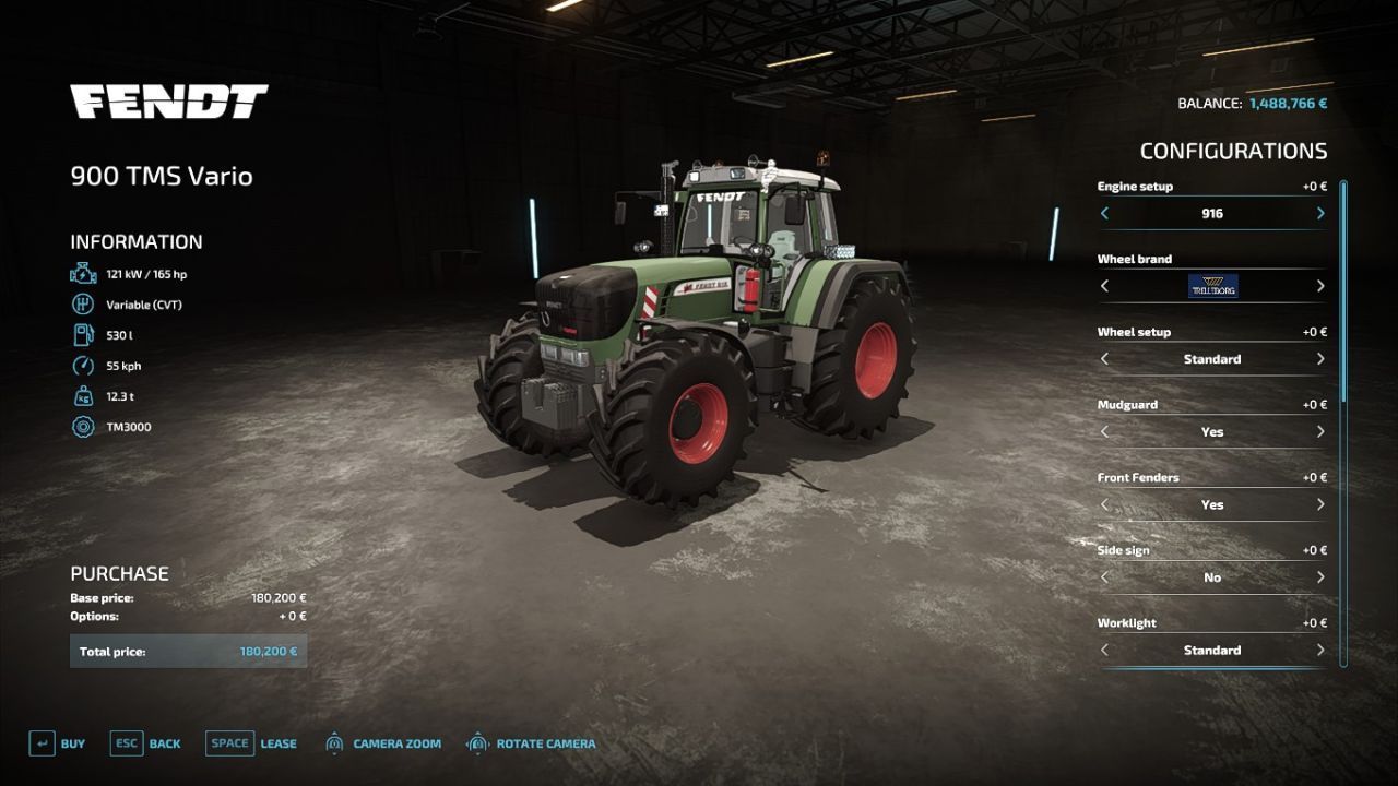 Fendt 900 TMS Vario G2