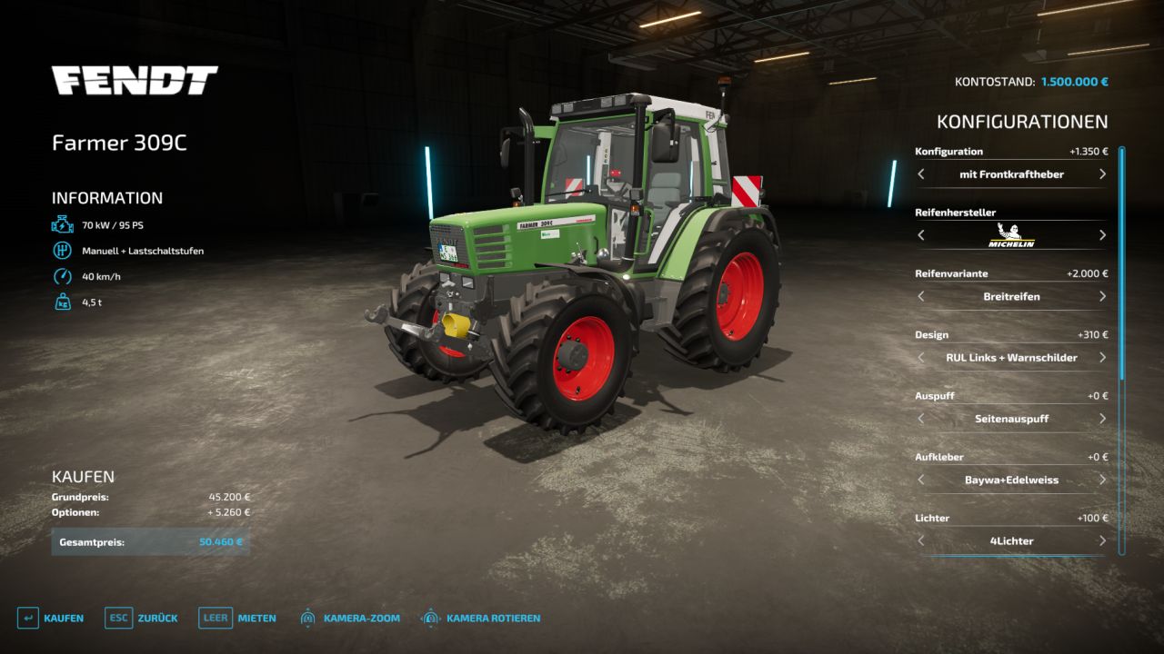 Fendt Farmer 309C