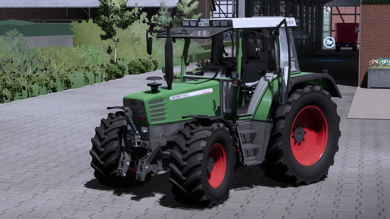 Fendt Favorit 500 4-цилиндровый FS22 - KingMods