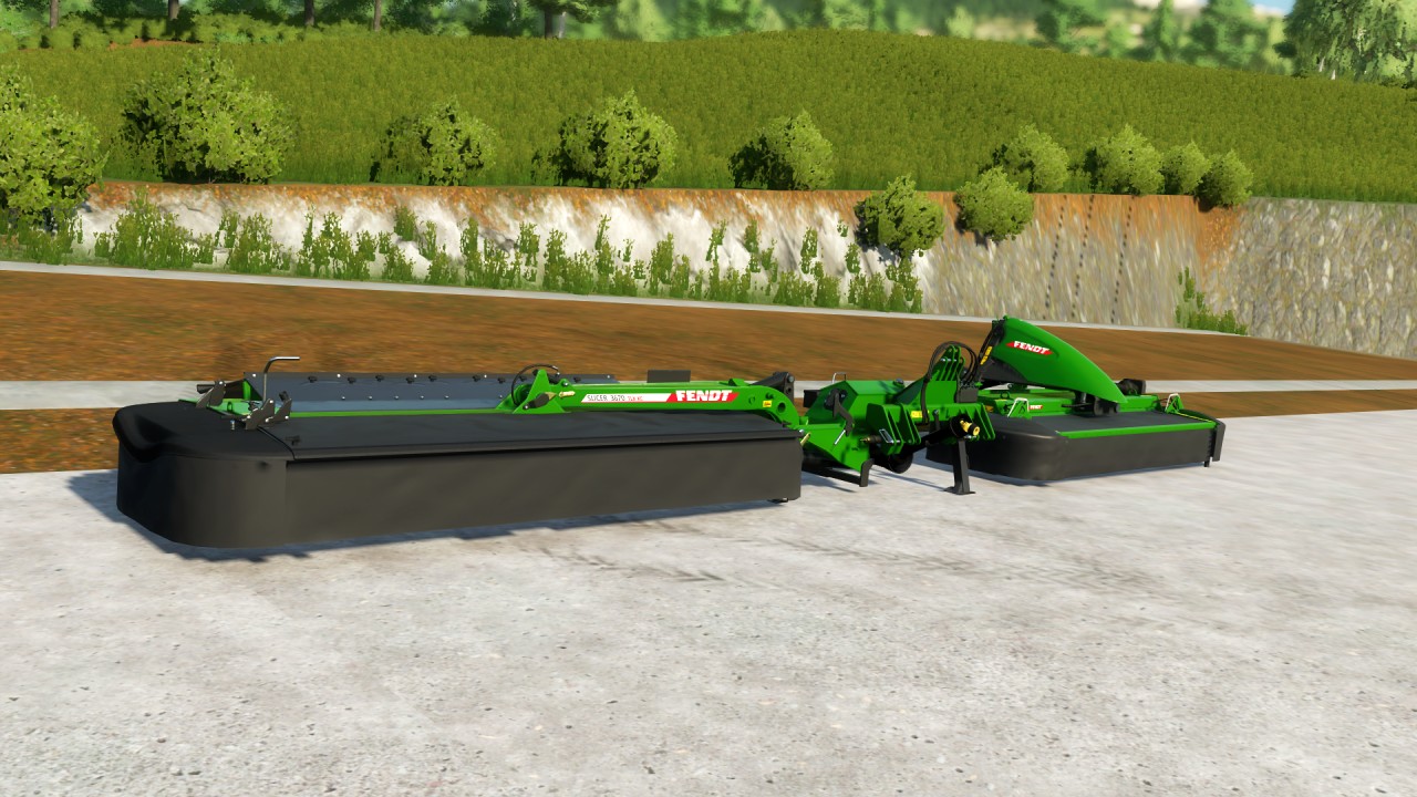 Pacote De Cortadores De Grama Fendt Fs22 Kingmods 9037