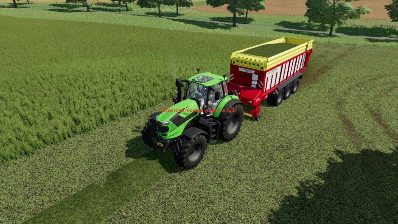 Filllevel Warning (Forage Wagons)