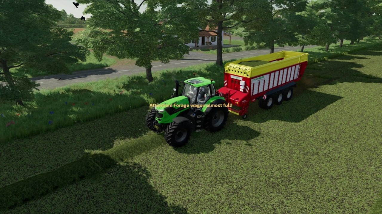 Filllevel Warning (Forage Wagons)