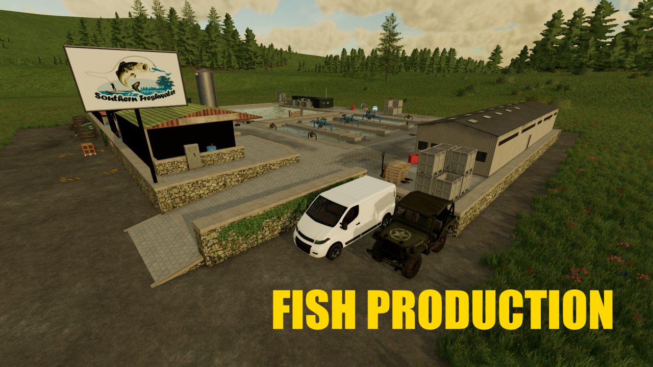 Fischproduktion