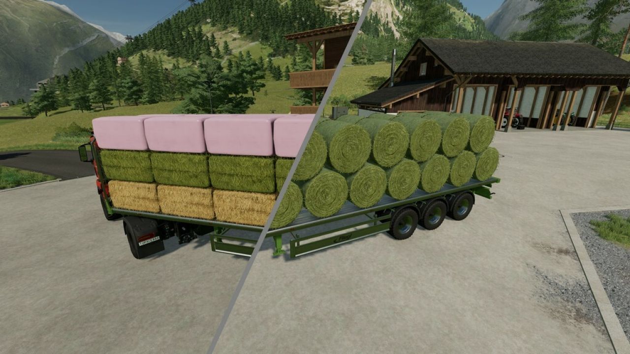 Fliegl Flatbed Semitrailer Fs22 Kingmods 3959