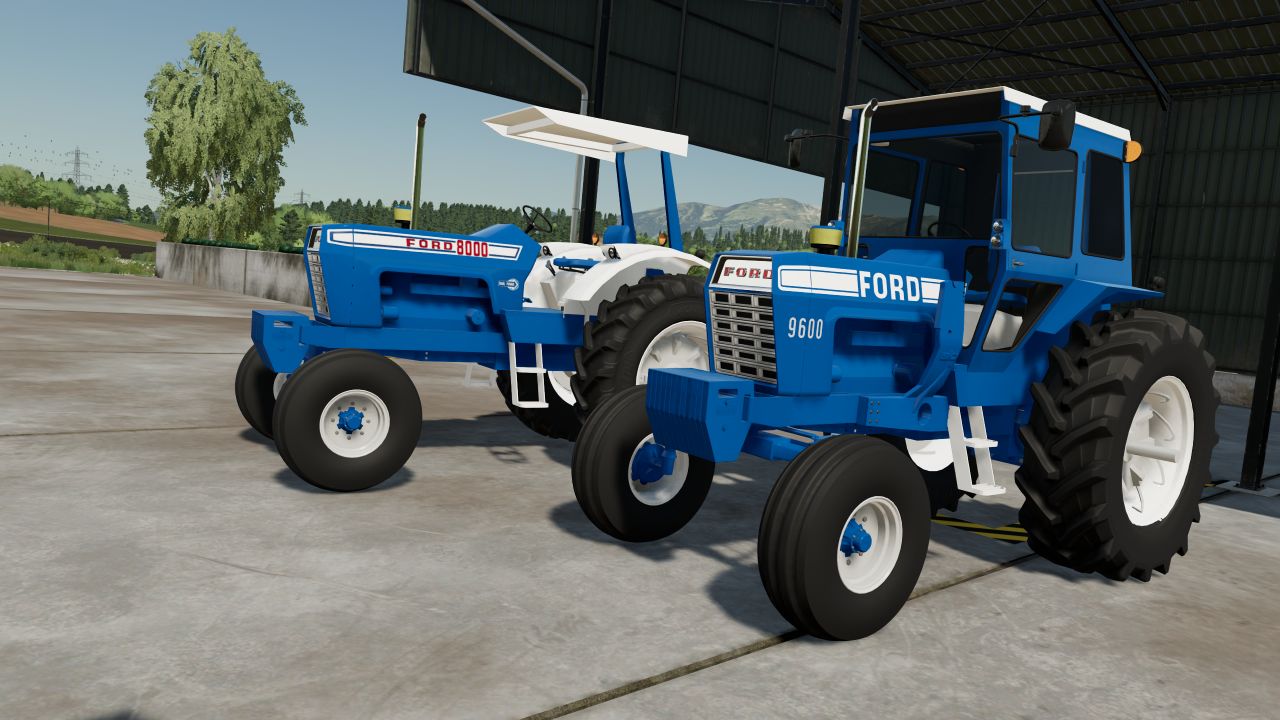 Pacote de trator Ford 8000-9600 FS22 - KingMods