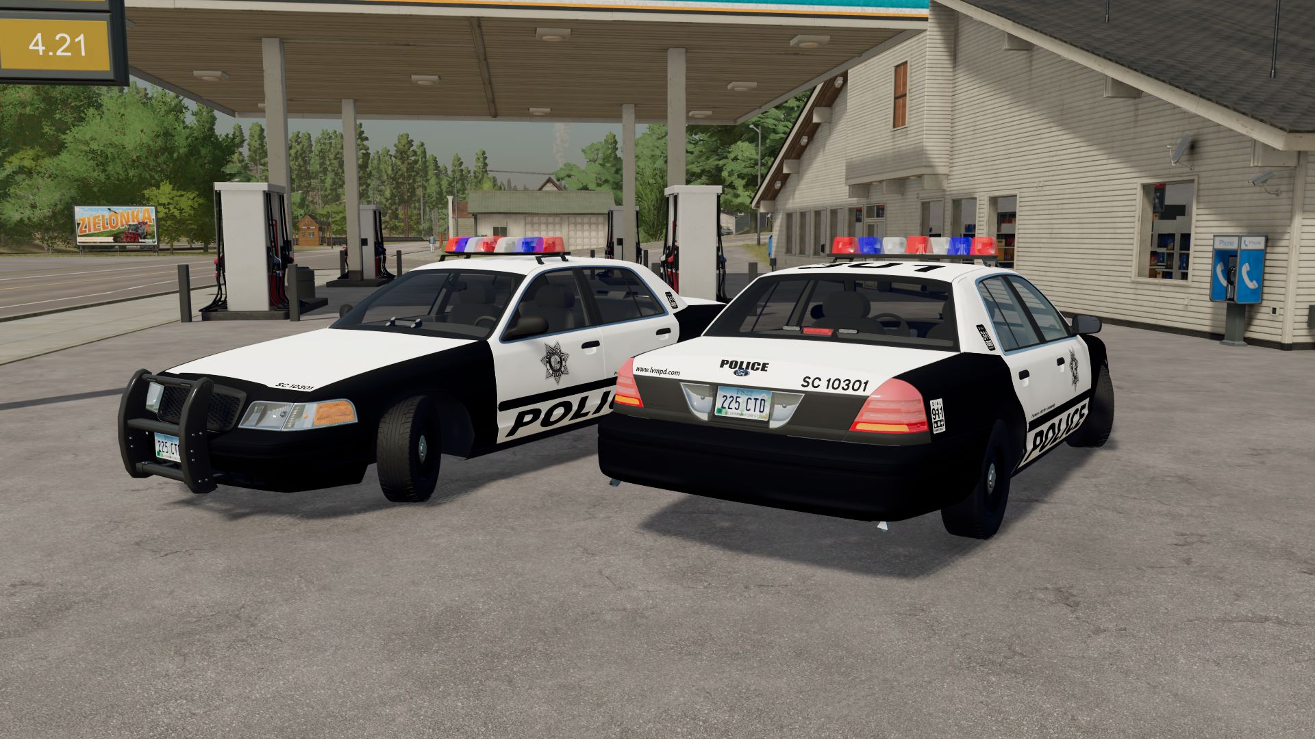 Ford Crown Victoria Las Vegas Metro PD Livery