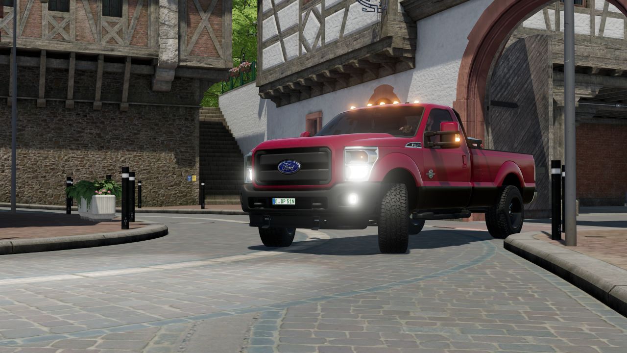 Ford F-250 Grading Truck FS22 - KingMods