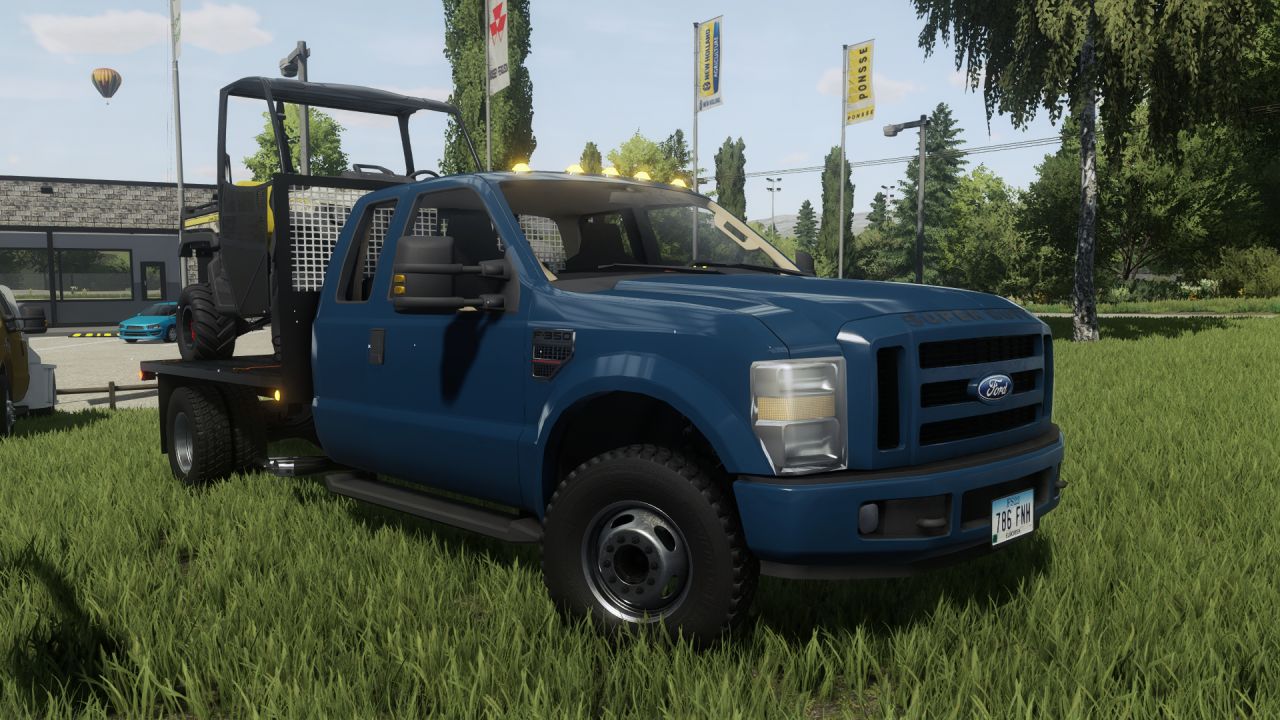 Ford F-350 Flatbed FS22 - KingMods