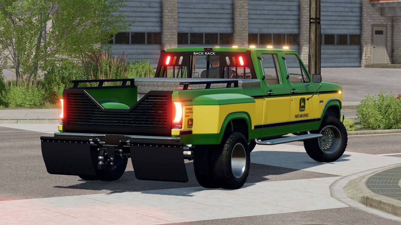 Ford F350 1986 John Deere Dealership Truck