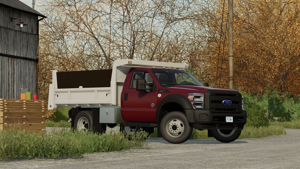 Autocarro con cassone ribaltabile Ford F550