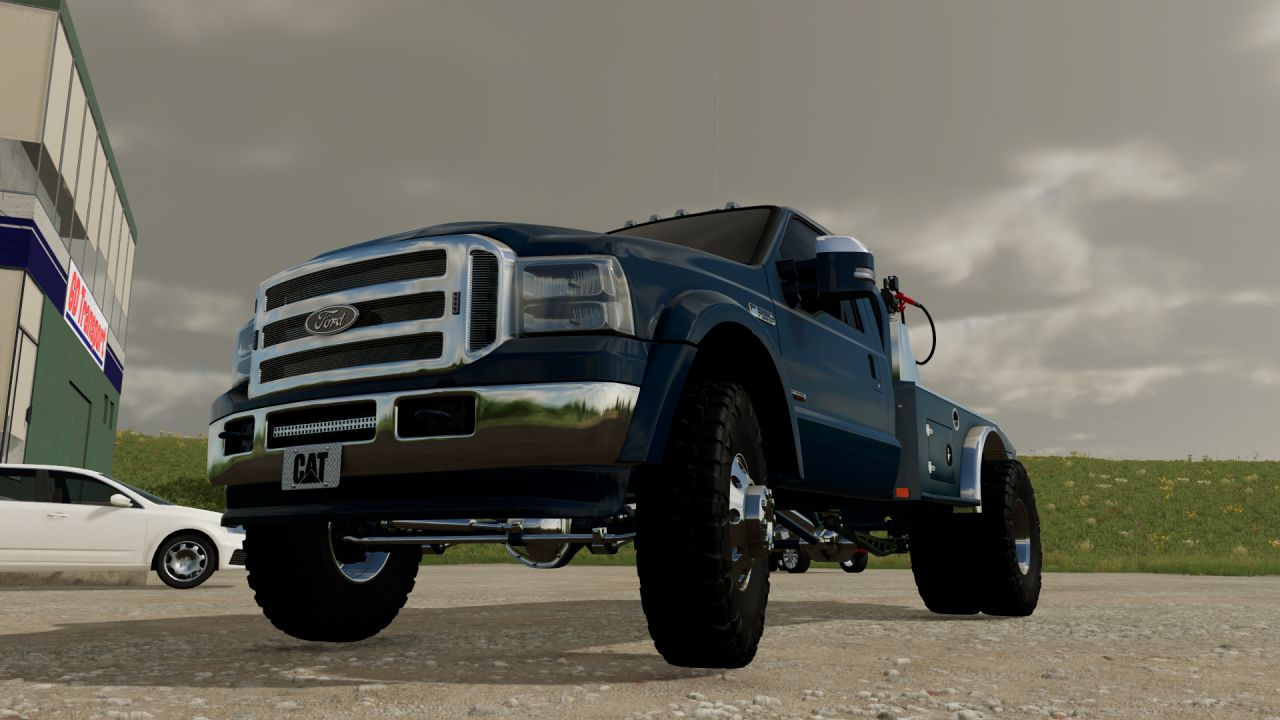 Ford F550 Flatbed FS22 - KingMods