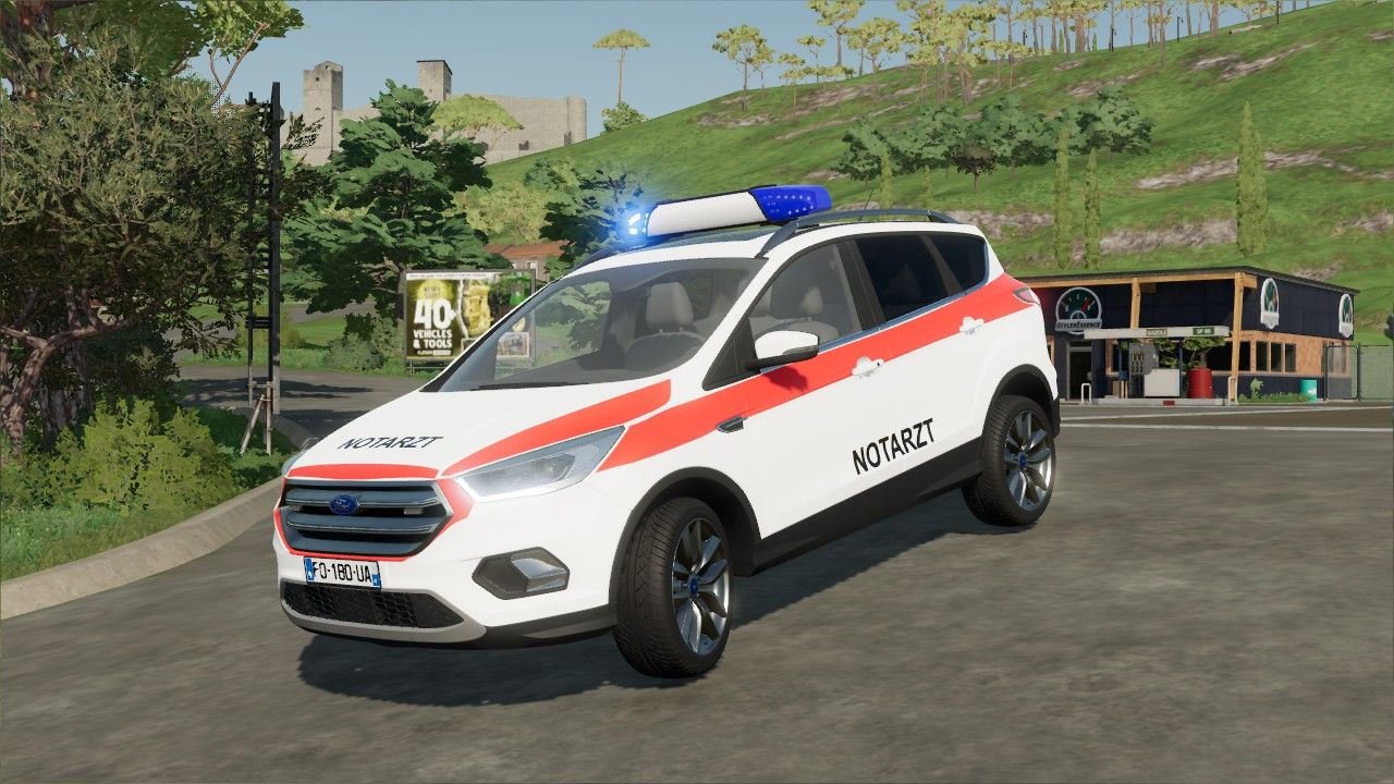 Ford Kuga Mk2f 2016 German Emergency Doctor Skin