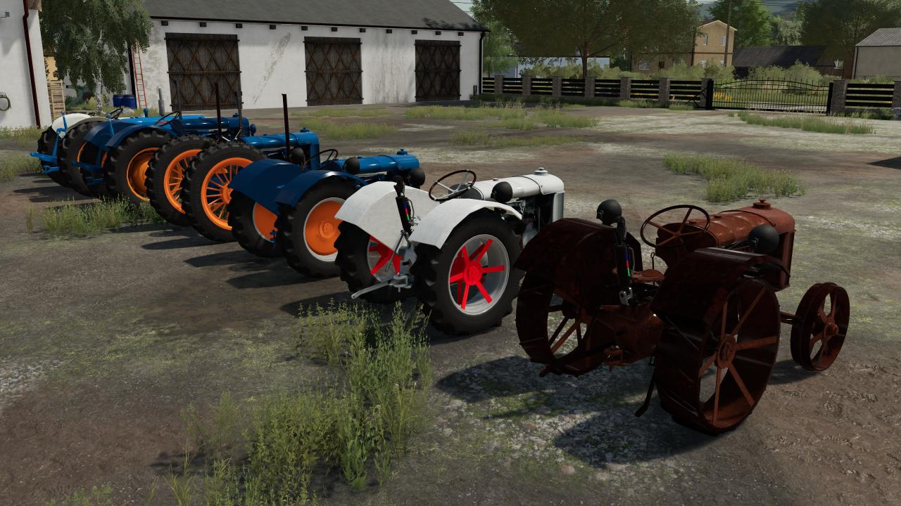 Fordson tractor set FS22 - KingMods