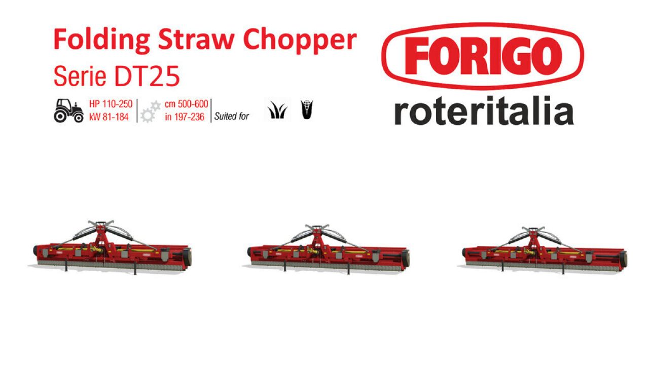 Forigo Roteritalia DT25 Additional Features