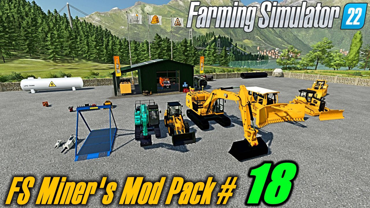 FS Miner's Mod Pack Juli-2023