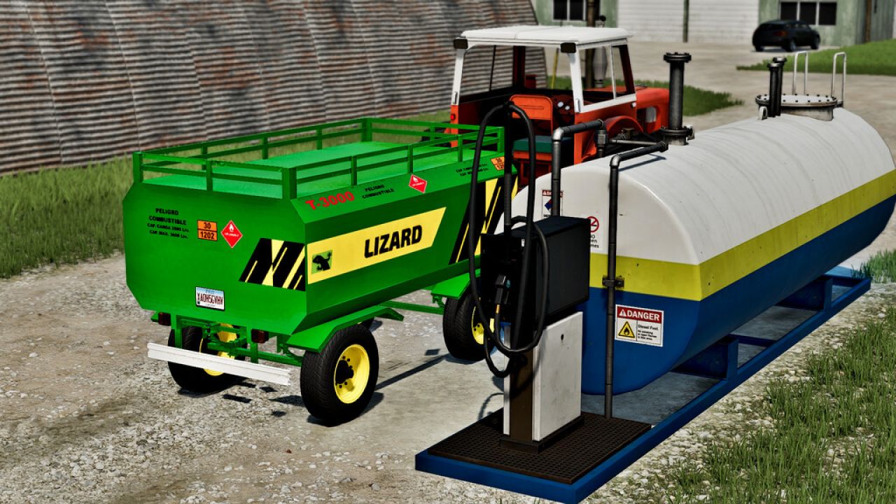 Serbatoio carburante Lizard T3000