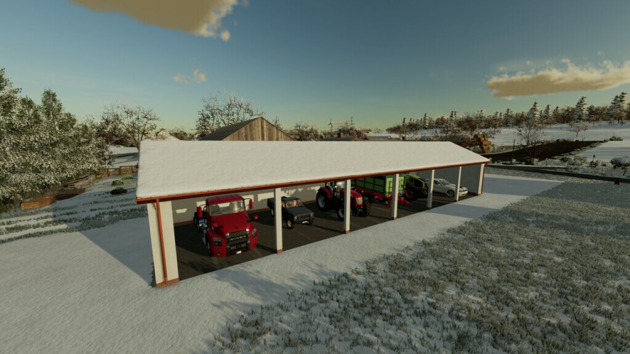 Garage And Storage Shelter